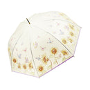 極 和柄透明傘-蝶色彩水墨(きわみ わがらビニール傘-ちょうしきさいすいぼく)