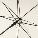 極 丸屋根深張透明傘-玉兎帯(きわみ ドームビニール傘-たまうさぎおび)