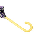 極 丸屋根深張透明傘-縞杜若帯(きわみ ドームビニール傘-しまかきつばたおび)