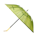 極 16本骨透明傘-鶯(きわみ 16ぽんほねビニール傘-うぐいす)