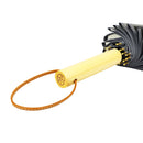 極 16本骨透明傘-墨(きわみ 16ぽんほねビニール傘-すみ)