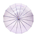 極 16本骨透明傘-藤(きわみ 16ぽんほねビニール傘-ふじ)