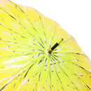 和柄テキスタイル 天然竹16本骨透明傘-底菊切子(わがらてきすたいる てんねんだけ16ぽんほねビニール傘-そこぎくきりこ)