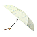 和柄テキスタイル 三つ折り畳み遮光日傘‐扇／白昼(わがらてきすたいる みつ折りたたみしゃこう日傘-おうぎ／はくちゅう)