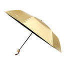 三つ折り畳み遮光日傘 KINKAKKU(わがらてきすたいる みつおりたたみしゃこうひがさ-きんかく)