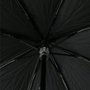 和柄ﾃｷｽﾀｲﾙ 三つ折り畳み遮光日傘 枯山水-絹(わがらてきすたいるみつおりたたみしゃこうかさ かれさんすい-きぬ-)