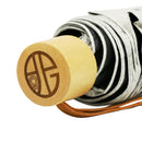 和柄ﾃｷｽﾀｲﾙ 三つ折り畳み遮光日傘 枯山水-絹(わがらてきすたいるみつおりたたみしゃこうかさ かれさんすい-きぬ-)