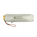 和柄ﾃｷｽﾀｲﾙ 三つ折り畳み遮光日傘 枯山水-絹(わがらてきすたいるみつおりたたみしゃこうかさ かれさんすい-きぬ-)