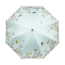 和柄ﾃｷｽﾀｲﾙ 天然竹遮光日傘 植物図鑑-(わがらてきすたいる てんねんたけしゃこうひがさ-しょくぶつずかん-)