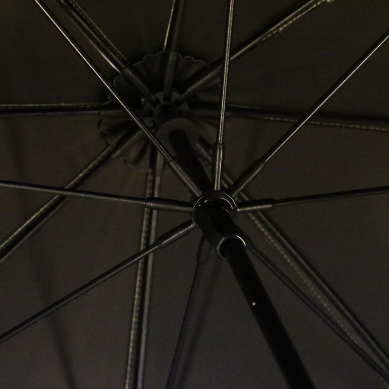 天然竹遮光日傘 極 ﾎﾞﾀﾆｶﾙｶﾞｰﾃﾞﾝ-ﾋﾟｰｺｯｸﾌﾞﾙｰ(てんねんたけしゃこうひがさ きわみ ぼたにかるがーでん -ぴーこっくぶるー-)