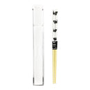 【猫まっしぐらセレクト】animals zoo chopsticks 食洗機対応・猫の白竹塗分箸-黒猫・箱付き