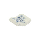 瓦型京焼・清水焼箸置き-牡丹（かわらがたきょうやき・きよみずやきはしおき-ぼたん)