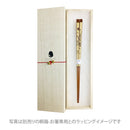 熊本竹摺り漆箸-鶴（くまもとたけすりうるしばし-つる)