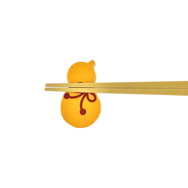 竹箸置き-瓢箪（たけはしおき-ひょうたん)