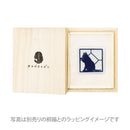 波佐見焼箸置き 窓辺猫-毛繕い（はさみやきはしおき まどべねこ-けづくろい)