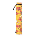 独創和柄長型箸袋-丸椿・赤（どくそうわがらなががたはしぶくろ-まるつばき・あか)