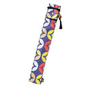 独創和柄長型箸袋-七宝-青（どくそうわがらなががたはしぶくろ-しっぽう・あお)