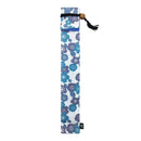 独創和柄長型箸袋-舞桜-青（どくそうわがらなががたはしぶくろ-まいざくら-あお)