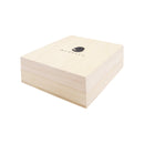 箸置き一客用化粧桐箱-薄型（はしおきいっきゃくようけしょうきりばこ-まんさくじるし)