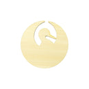 吉野檜コースター 吉祥紋 鶴（よしのひのきこーすたー つる)