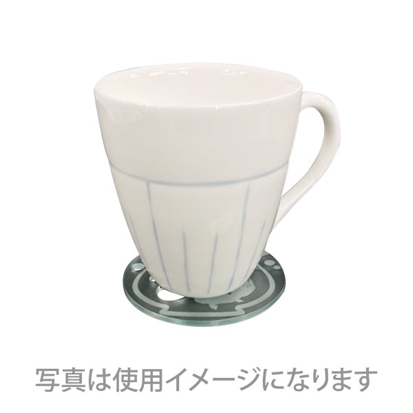 透明平茶托-金魚鉢（こーすたー-きんぎょばち)