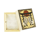 箸置き桐箱 小/厚-鶴と太陽(はしおききりばこ しょう/あつ-つるとたいよう)