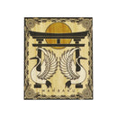 箸置き桐箱小/薄-鶴と月(はしおききりばこ しょう-うす/つるとつき)