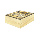 箸置き桐箱小/薄-鶴と月(はしおききりばこ しょう-うす/つるとつき)