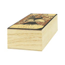 箸置き桐箱 中/厚-富士と鳳凰(はしおききりばこ ちゅう/あつ-ふじとほうおう)