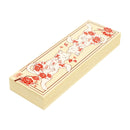 化粧桐箱 中-有田焼猫 赤(けしょうきりばこ ちゅう-ありたやきねこ あか)