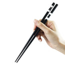 【猫まっしぐらセレクト】animals zoo chopsticks 食洗機対応・猫のとんぼ玉箸-黒猫・23cm