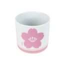 波佐見焼 万作オリジナル 吉祥紋 お猪口-桜（きっしょうもん おちょこ-さくら)