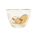 【猫まっしぐらセレクト】江戸猫ぐらす 猫の盃&豆皿セット-戯れる猫・木箱入り