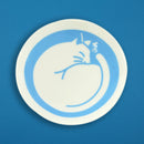 波佐見焼豆皿-猫（はさみやきまめざら-ねこ)