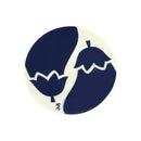 波佐見焼豆皿-茄子（はさみやきまめざら-なす)