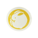 波佐見焼豆皿-兎（はさみやきまめざら-うさぎ)