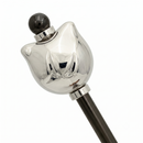 Cat-shaped ceramic bead hair pin