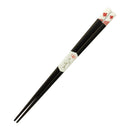 〔万作セレクト〕若狭塗 食洗夫婦箸-とんぼ玉・波千鳥（わかさぬり しょくせんめおとはし-とんぼだま・なみちどり)