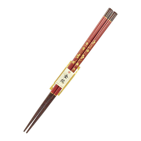 万作セレクト〕若狭塗 夫婦箸-金紋・潺|箸と箸置きの専門店『箸