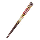 〔万作セレクト〕若狭塗 食洗夫婦箸-黄金千段（わかさぬり しょくせんめおとはし-こがねせんだん)