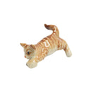 〔万作セレクト〕大陸焼 箸置き-虎猫（たいりくやき はしおき-とらねこ)