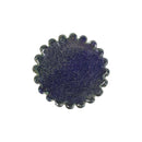 〔万作セレクト〕信楽焼 箸置き-花縁取（しがらきやき はしおき-はなふちどり)