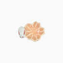 〔万作セレクト〕大陸焼 箸置き-桜兎（たいりくやき はしおき-さくらうさぎ)