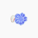 〔万作セレクト〕大陸焼 箸置き-桜兎（たいりくやき はしおき-さくらうさぎ)