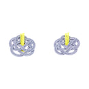 伝統水引細工耳刺‐平梅（でんとうみずひきざいくピアス‐ひらうめ）