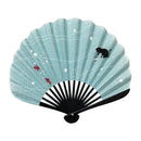 【白扇堂セレクト】布扇子-涼あそび(【はくせんどうせれくと】ぬのせんす-りょうあそび)
