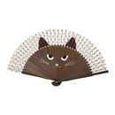 【白扇堂セレクト】布扇子-ミーニャ(【はくせんどうせれくと】ぬのせんす-みーにゃ)