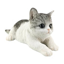 【猫まっしぐらセレクト】 猫の置物-リラックス