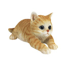 【猫まっしぐらセレクト】 猫の置物-リラックス