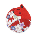 【猫まっしぐらセレクト】東京手仕事 猫のまるねこてかがみ-風水シリーズ